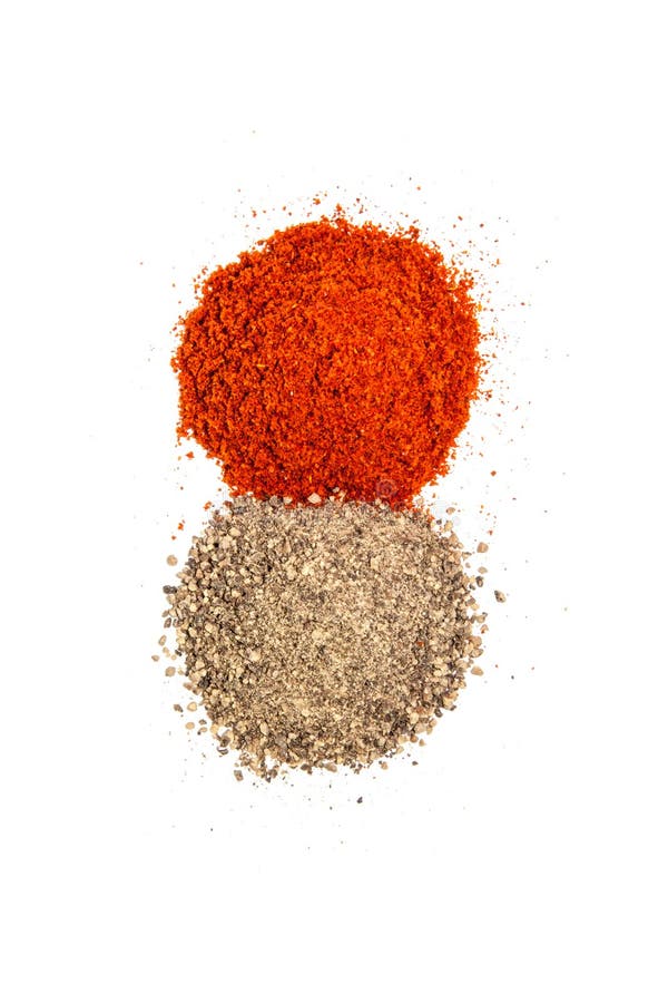 Red And Black Pepper Condiments Stock Photo Image of seed, paprika 47316672