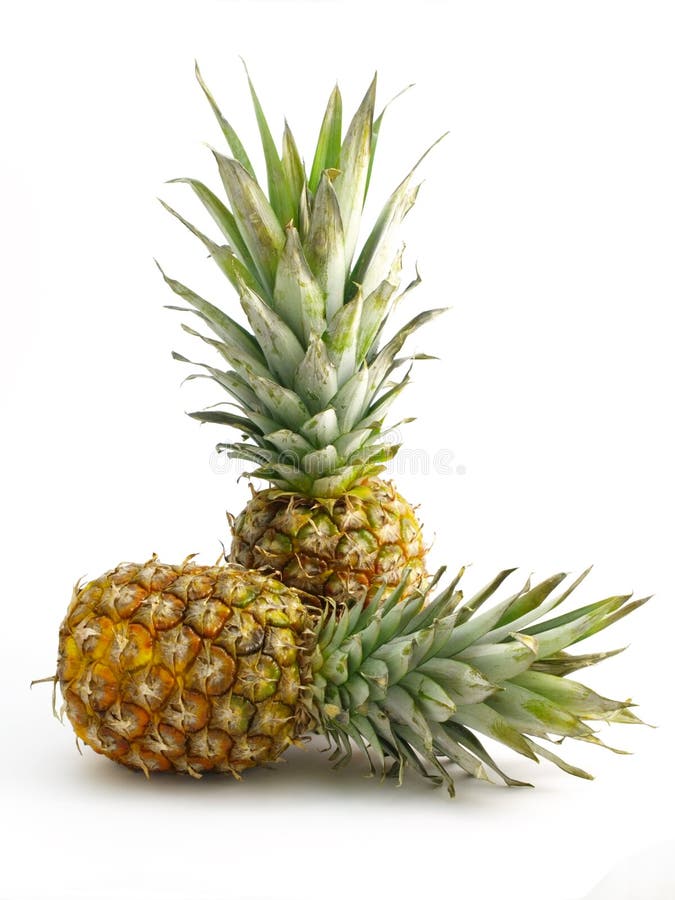 Two pineapples