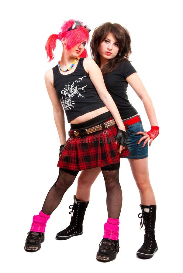 Two punk girls