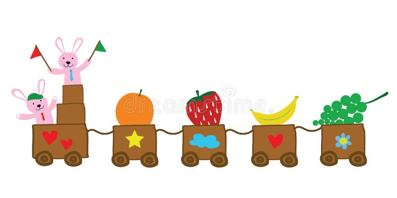 Fruits Train Stock Illustrations – 131 Fruits Train Stock Illustrations,  Vectors & Clipart - Dreamstime