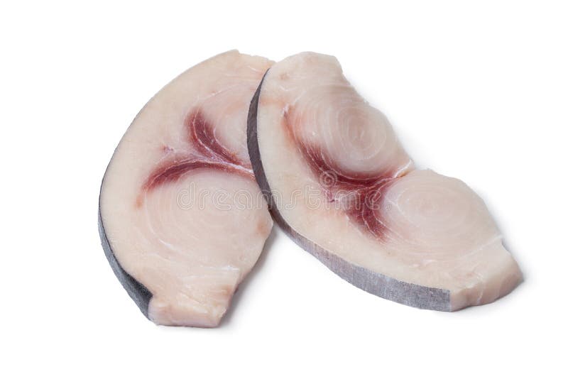 Two Raw Fresh Swordfish Fillets Stock Image Image of organic, slice