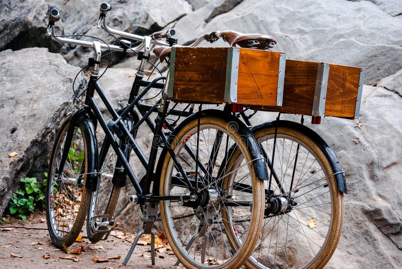 Public Bikes Wooden Crate
