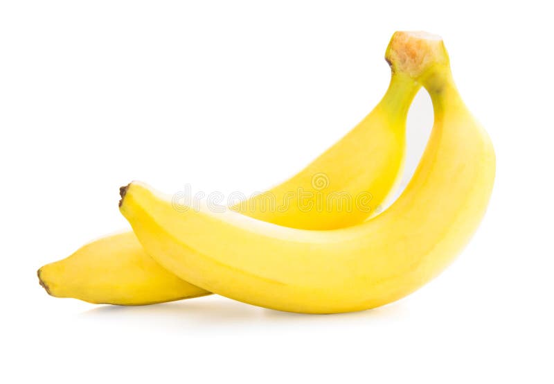 Two ripe banana.