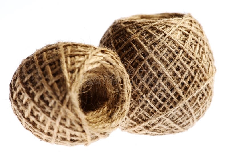 Rope balls stock image. Image of cord, coil, brown, rope 7789661