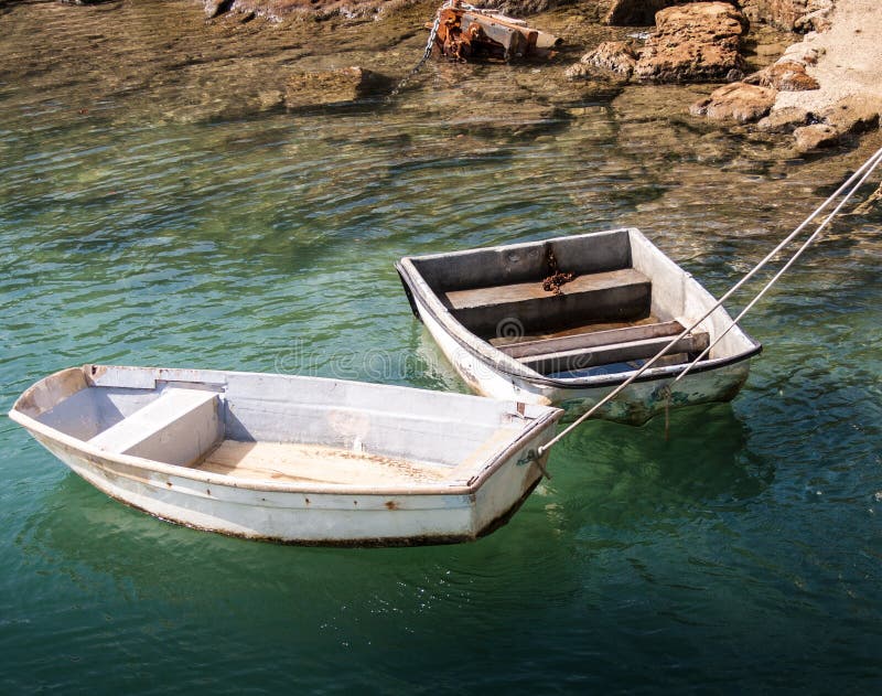 Two Rowboats stock image. Image of dory, rocky, bermuda 28772891