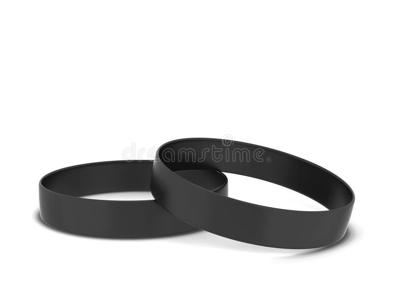 Rubber Bracelets Stock Illustrations 217 Rubber Bracelets Stock