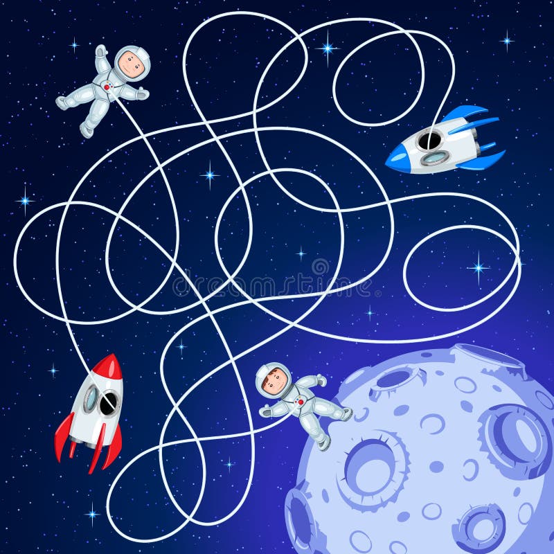 Детская игра космонавты. Лабиринт космос. Космический Лабиринт для детей. Космос лабиринты для дошкольников. Головоломки космос для дошкольников.