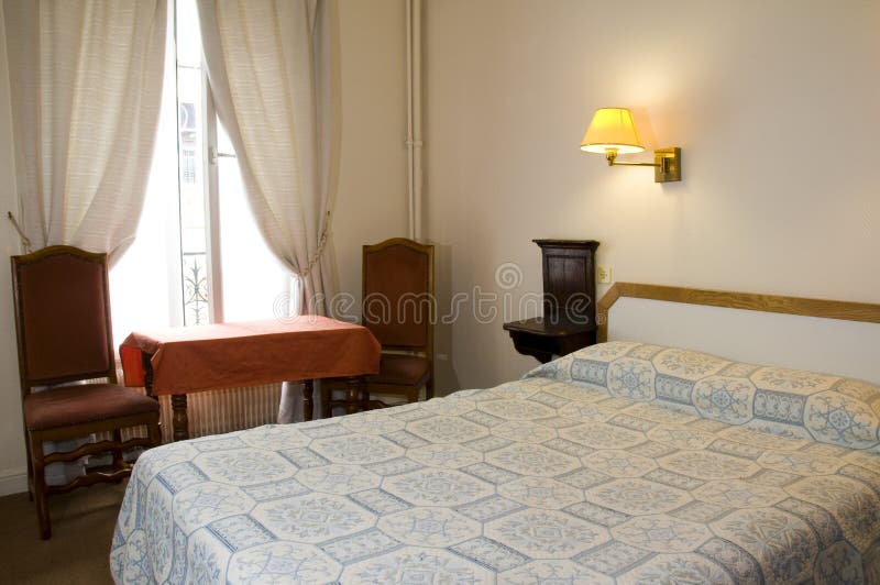 Two Star Hotel Room Paris France Stock Photo Image of bank, europe