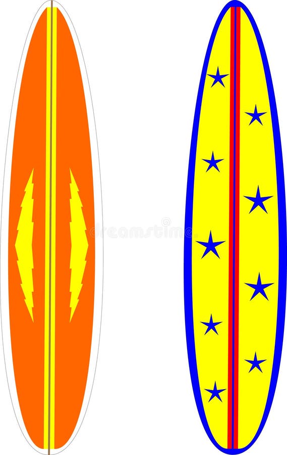 Two surf boards