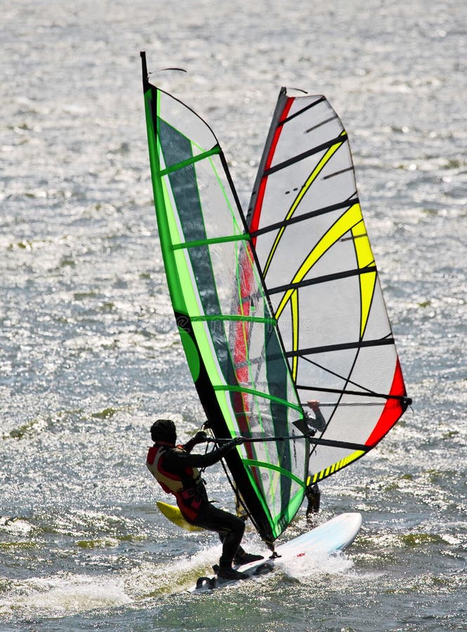 Two surfers