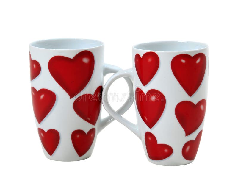 Two tea cups stock image. Image of drink, mercy, love 22723079