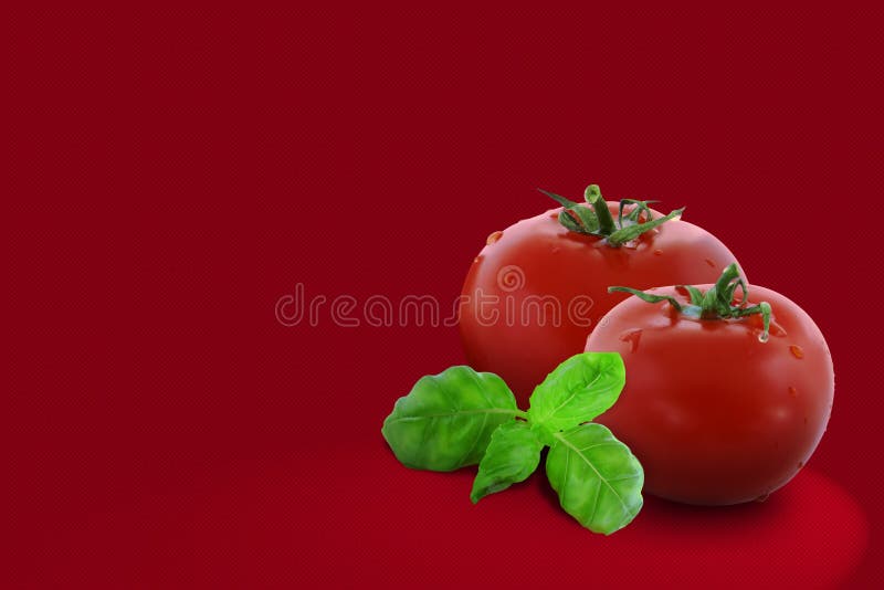 Two tomatoes