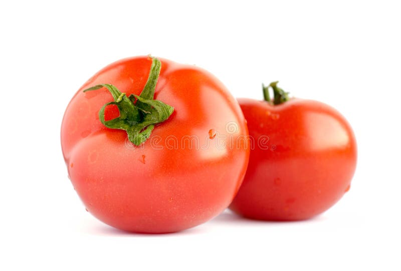 Two tomatoes