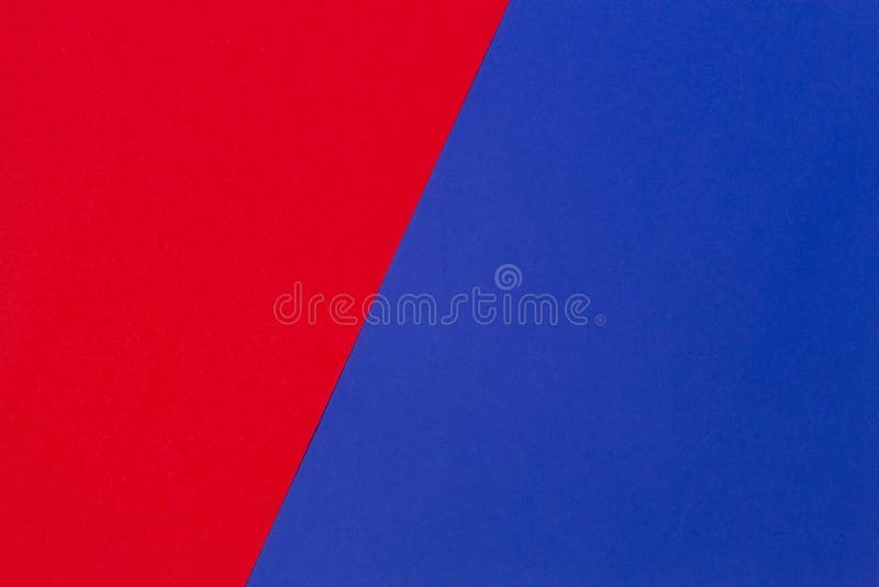 Two Tone of Blue and Red Tones Paper Background Stock Photo - Image of  empty, color: 155341788