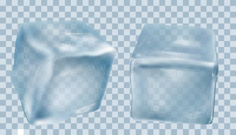 Modestly Priced Premium Premium Vector Two ice cubes in water