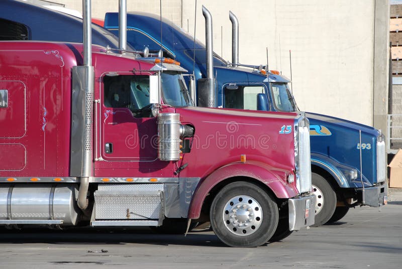 Pink Semi Truck Stock Photos - Free & Royalty-Free Stock Photos from  Dreamstime