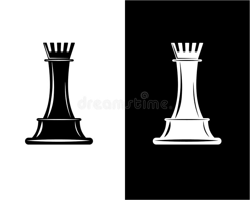 Silhouette of a king chess piece Royalty Free Vector Image