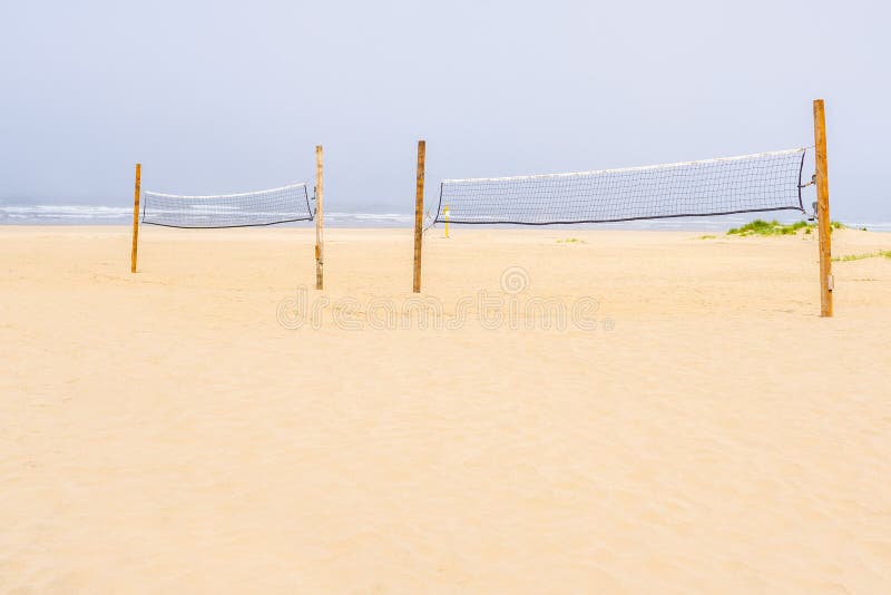 Volleyball Net at the Beach Stock Image Image of ocean, sunny 126986331