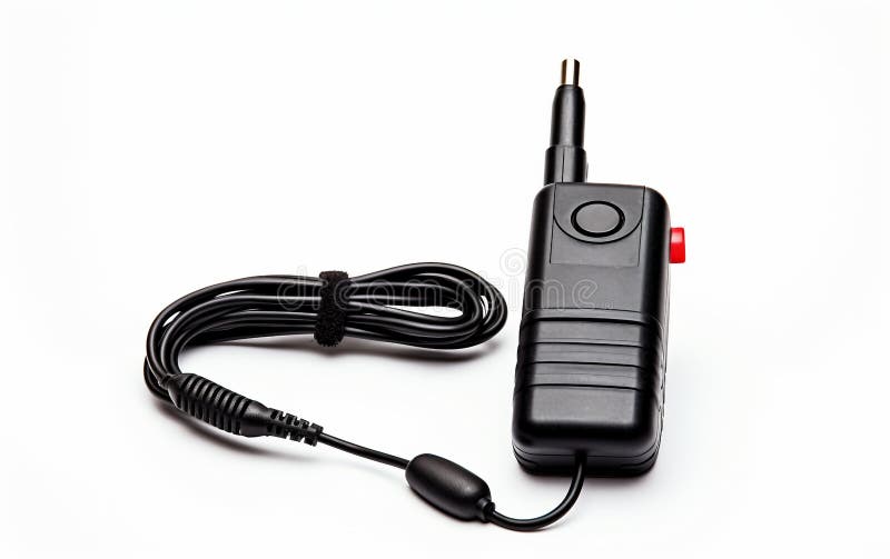 Two Way Radio Charger on White Background Stock Photo Image of