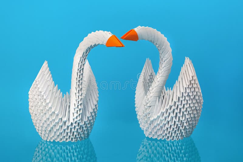 Origami Duck Stock Photo - Download Image Now - Origami, Bird