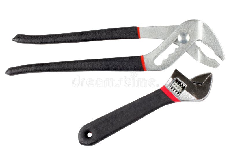Two wrenchs stock photo