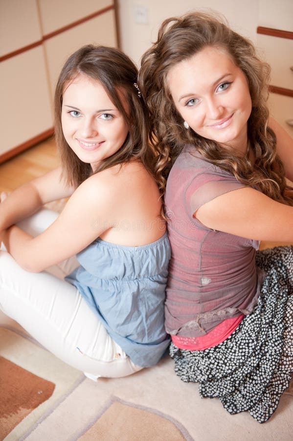 Two young girls