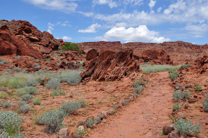 Twyfelfontein landscape,Namibia
