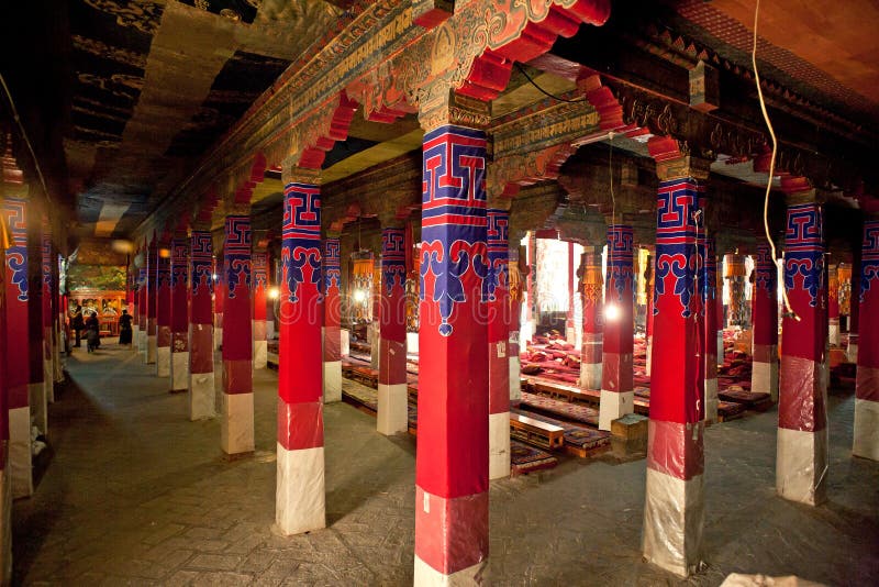 Tybetańskiego buddyzmu świątynie