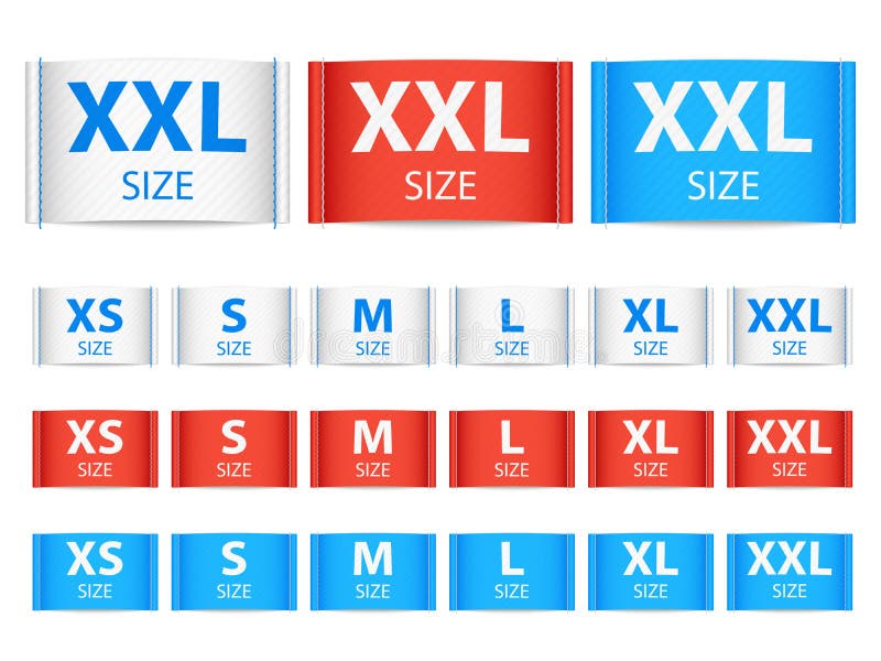Tygbandetiketter som beklär etiketten med formatvektorsamlingen vektor illustrationer Tygbandetiketter som beklär etiketten med formatvektorsamlingen vektor illustrationer