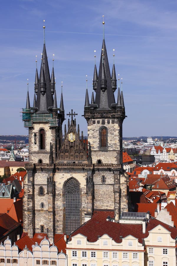 Tyn chapel in Prague