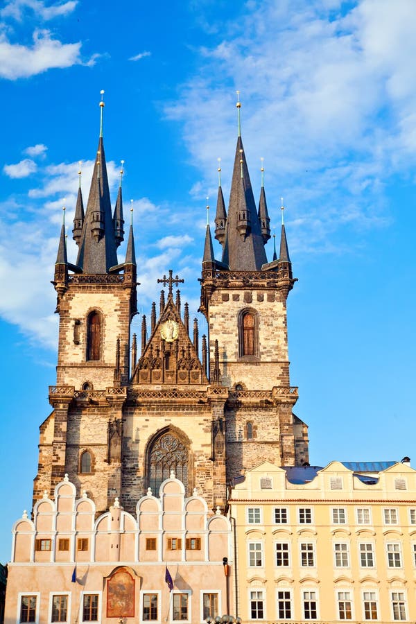 Tyn Church In Prague