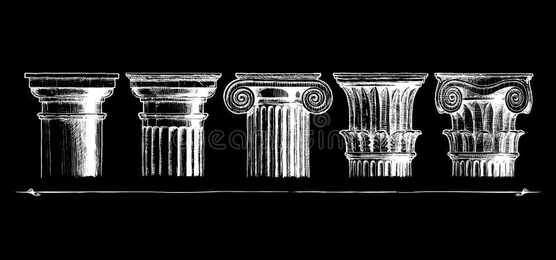 Classical Orders Stock Illustrations – 53 Classical Orders Stock