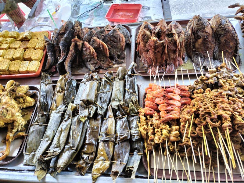 Types of Side Dishes As a Country& X27;s Special Food Stock Image