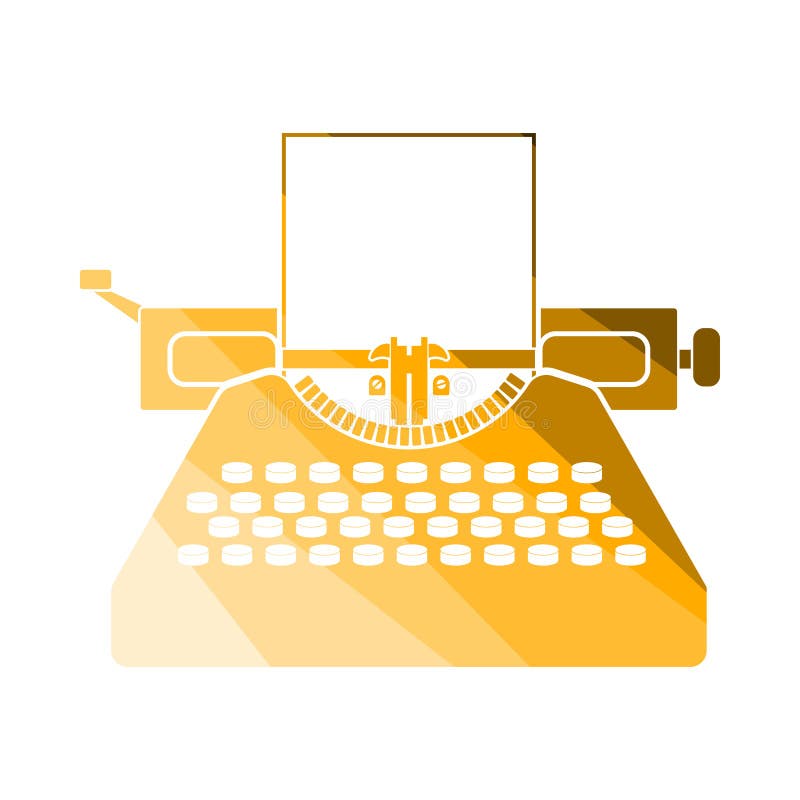 Typewriter Icon vector illustration