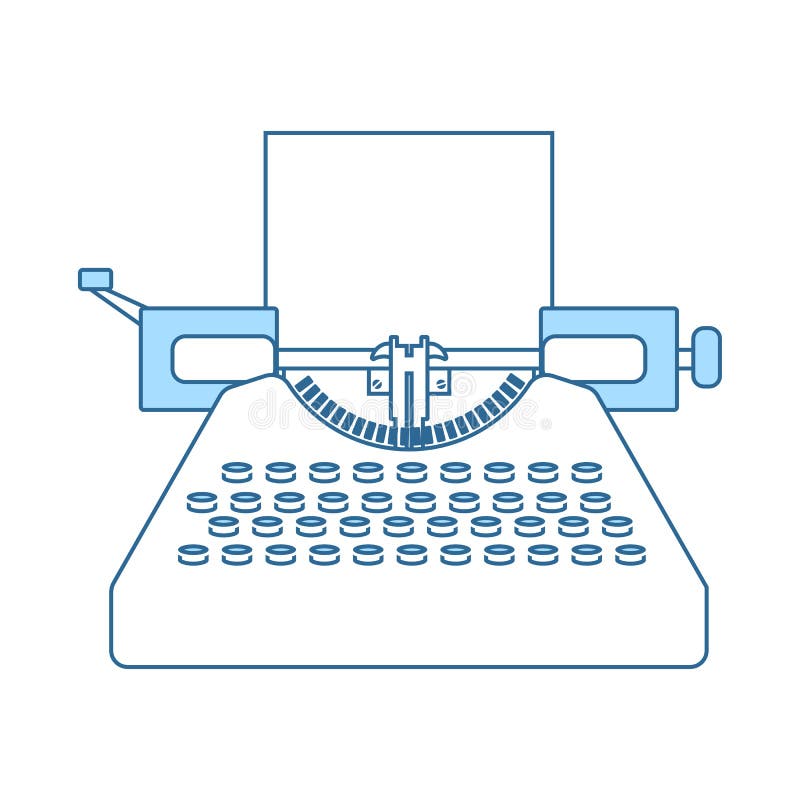 Typewriter Icon royalty free illustration