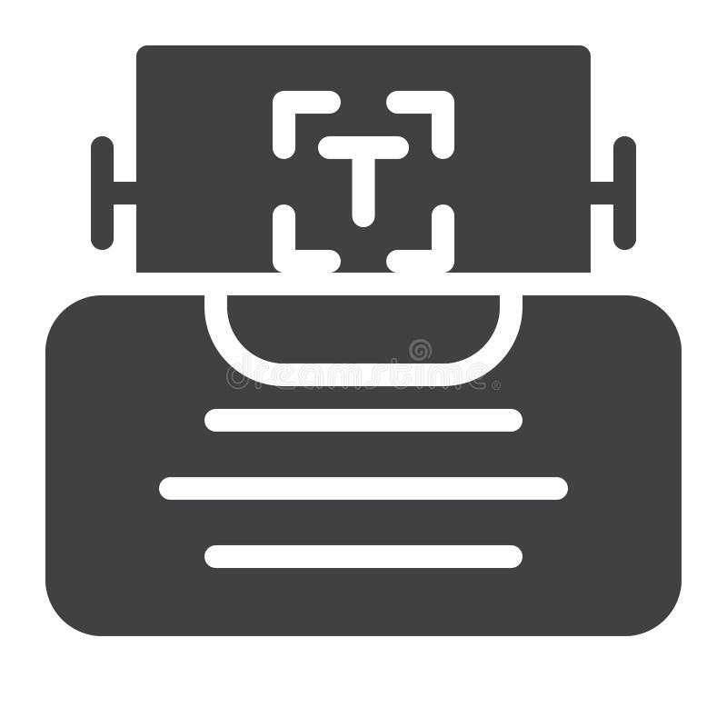 Typewriter icon vector vector illustration