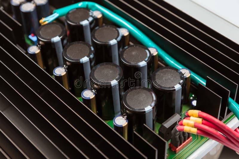 Typical desktop computer system board stock images