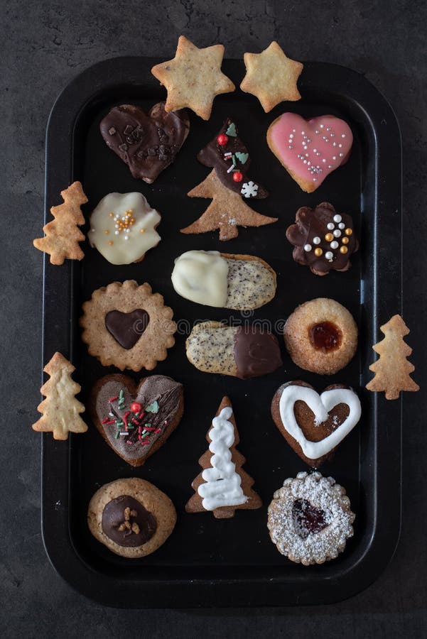 typical-german-christmas-cookies-on-a-festive-table-stock-image-image