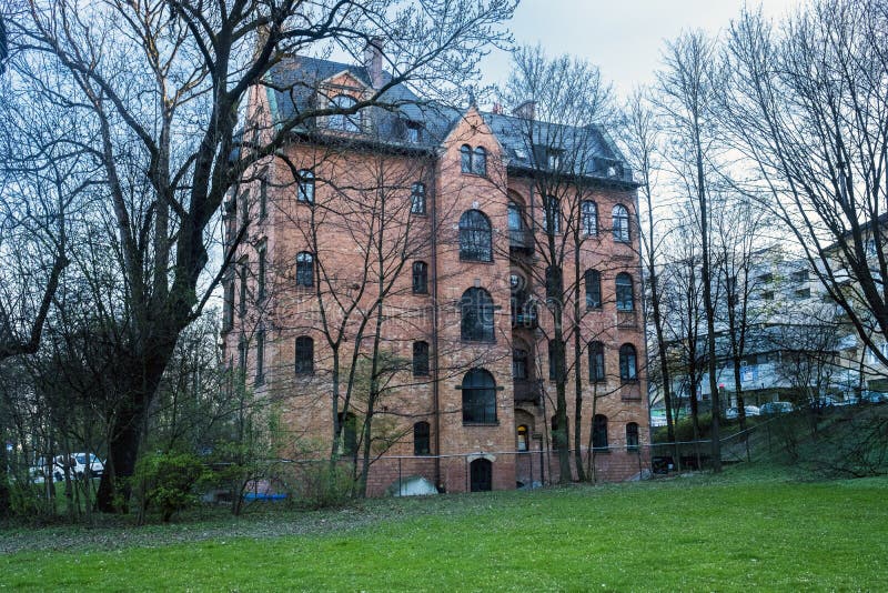 Typical House in the City of Munich Editorial Stock Photo Image of
