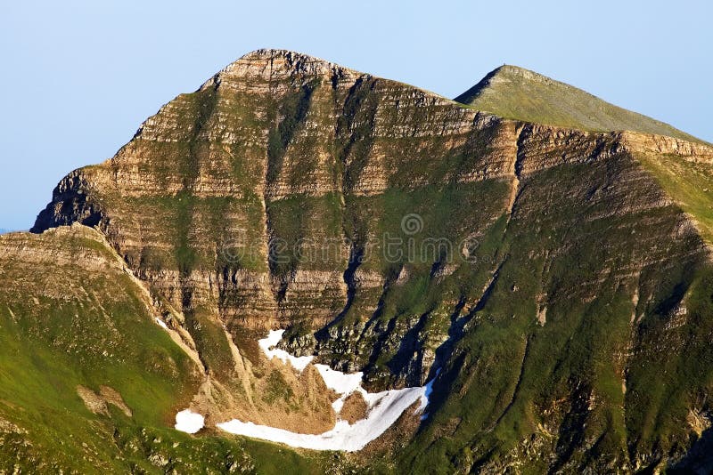 Typical mountain glacier erosion