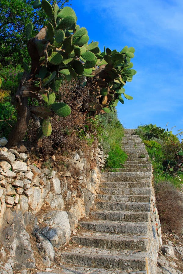 Typical sicilian staircases