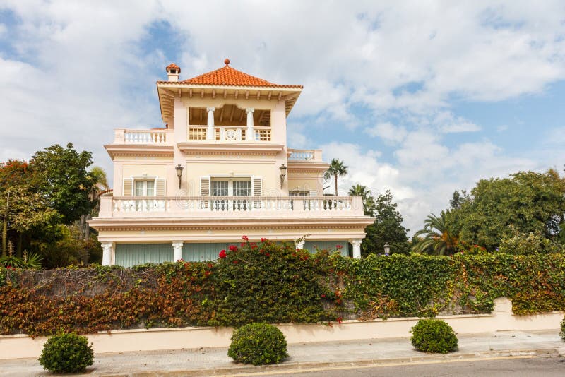 Typical Spanish villa stock photo. Image of spanish 130420408