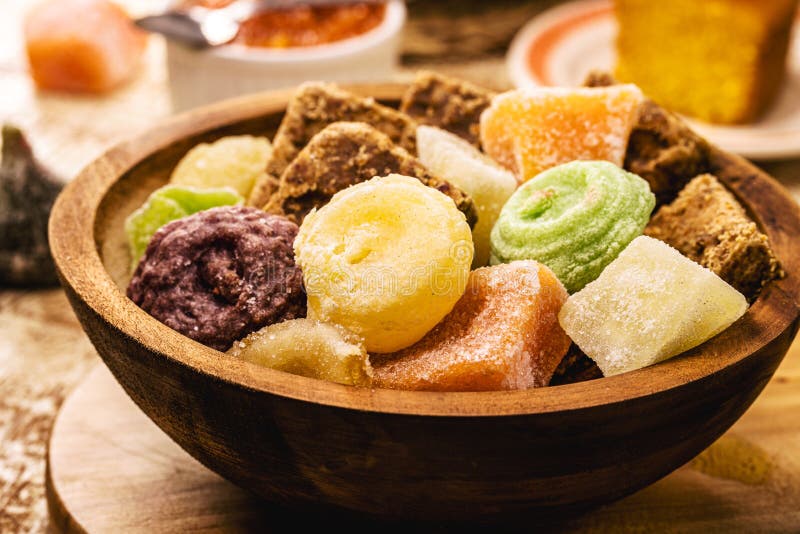 Typical sweets from Minas Gerais, Sweet Milk, Cocadas, Sweet Banana, Sweet Potato, Sweet Pumpkin, Sweet Fig and Sweet Papaya