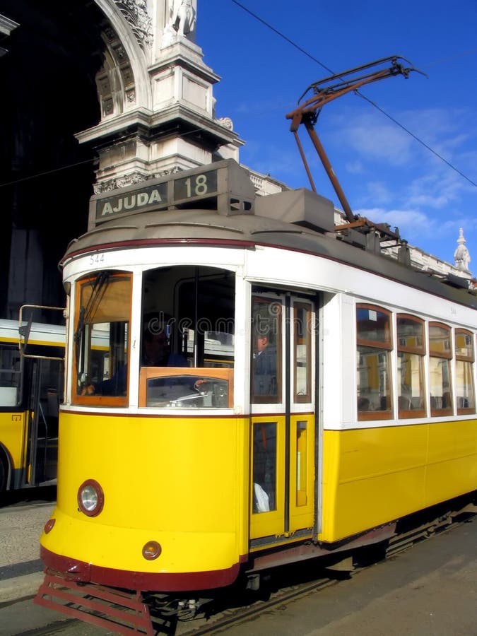 Typical Tram in Lisbon