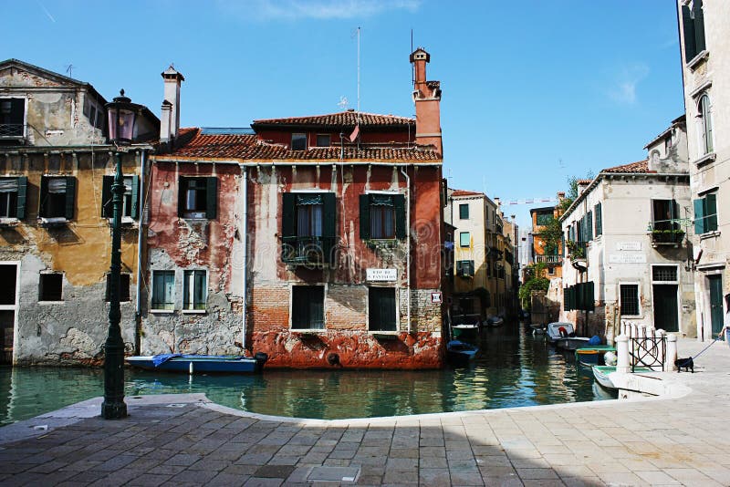Typical Venice housing stock photo. Image of town, europe 27968886