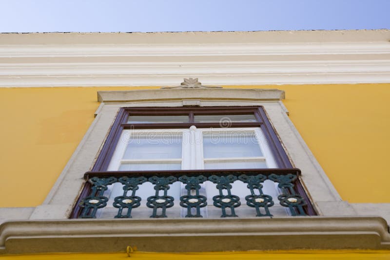 Typical Window of Portuguese Houses Stock Image Image of portuguese
