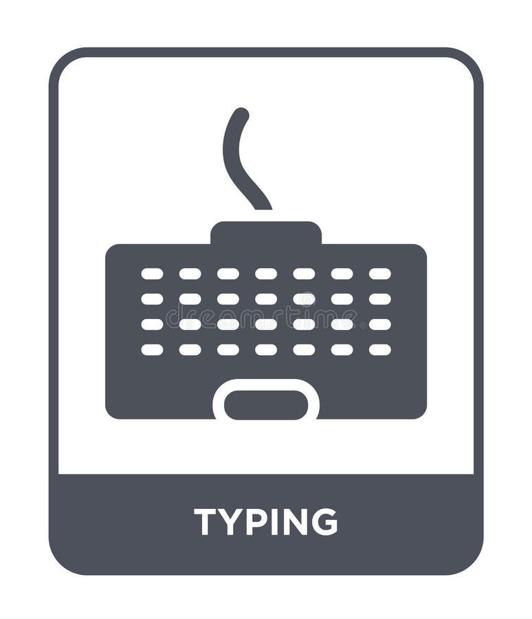 typing icon in trendy design style. typing icon isolated on white background. typing vector icon simple and modern flat symbol for royalty free illustration typing icon in trendy design style. typing icon isolated on white background. typing vector icon simple and modern flat symbol for royalty free illustration