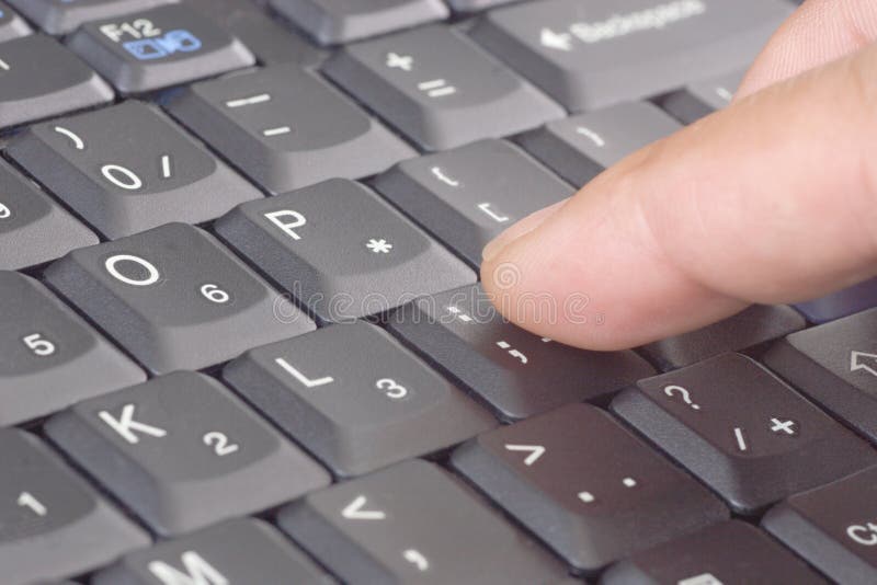 Typing on keyboard stock image. Image of laptop, desktop 5479889