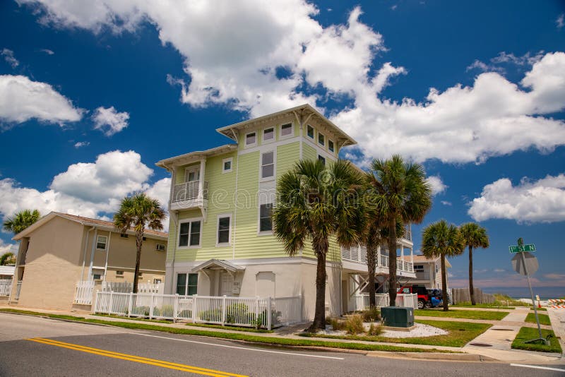 Typisch Jacksonville-Strandflorida-airbnb Art Ferienheim auf