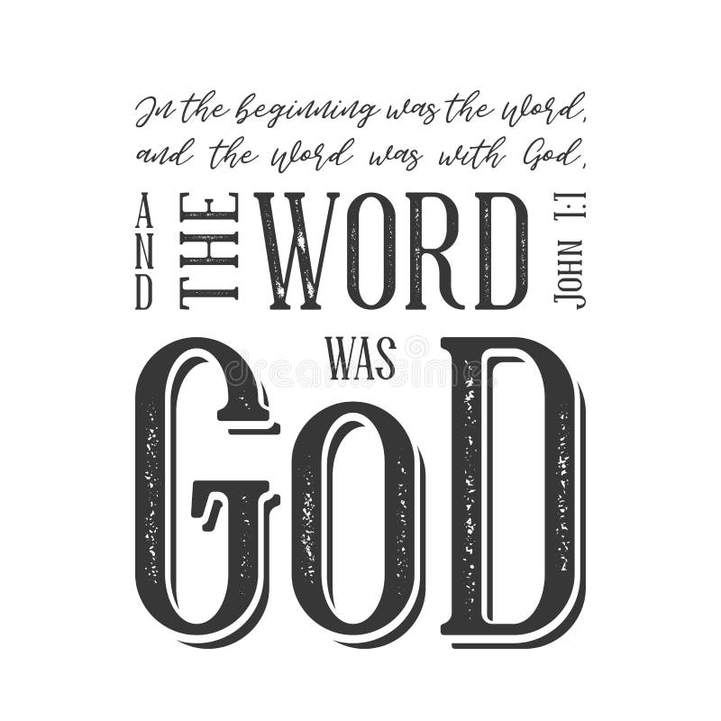 Typographie de citation de bible illustration libre de droits Typographie de citation de bible illustration libre de droits